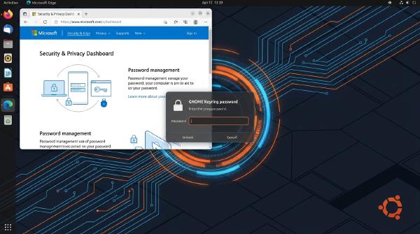 Disable GNOME Keyring Prompts in Microsoft Edge on Ubuntu