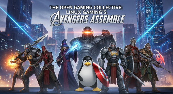 The Open Gaming Collective: Linux Gaming’s Avengers Assemble