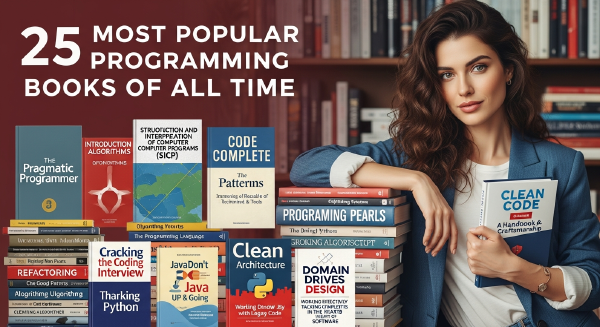 25 Most Popular Programming Books of All Time