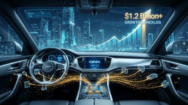 BlackBerry QNX Royalty Backlog Tops $1.2B, Up $250M