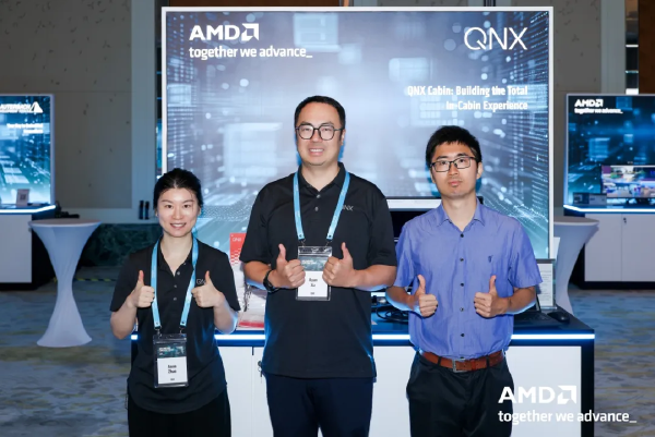 QNX Showcases Digital Cockpit Solution at AMD Embedded Computing Summit