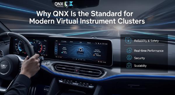 Why QNX Is the Standard for Modern Virtual Instrument Clusters